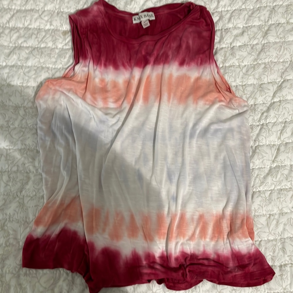 Knox Rose Tie Dye Tank Too